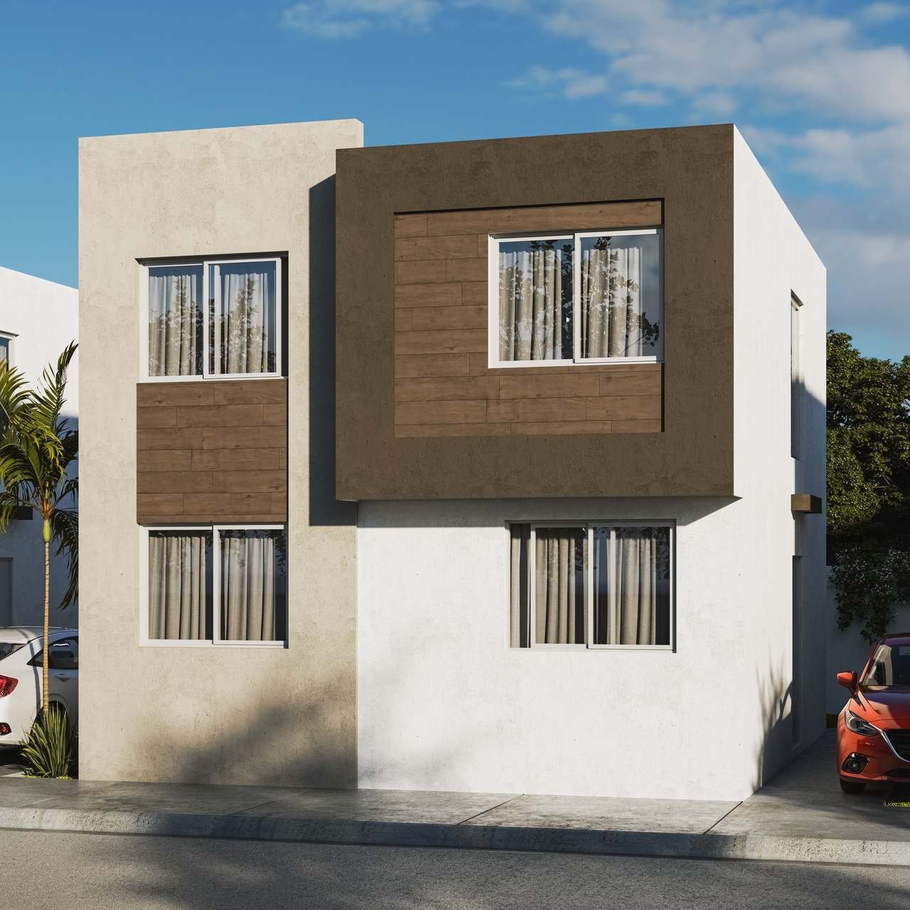 Fachada del modelo Génesis Élite