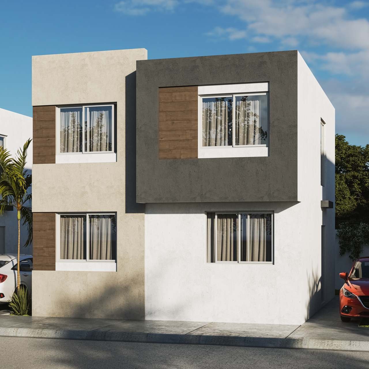 Fachada del modelo Génesis Élite
