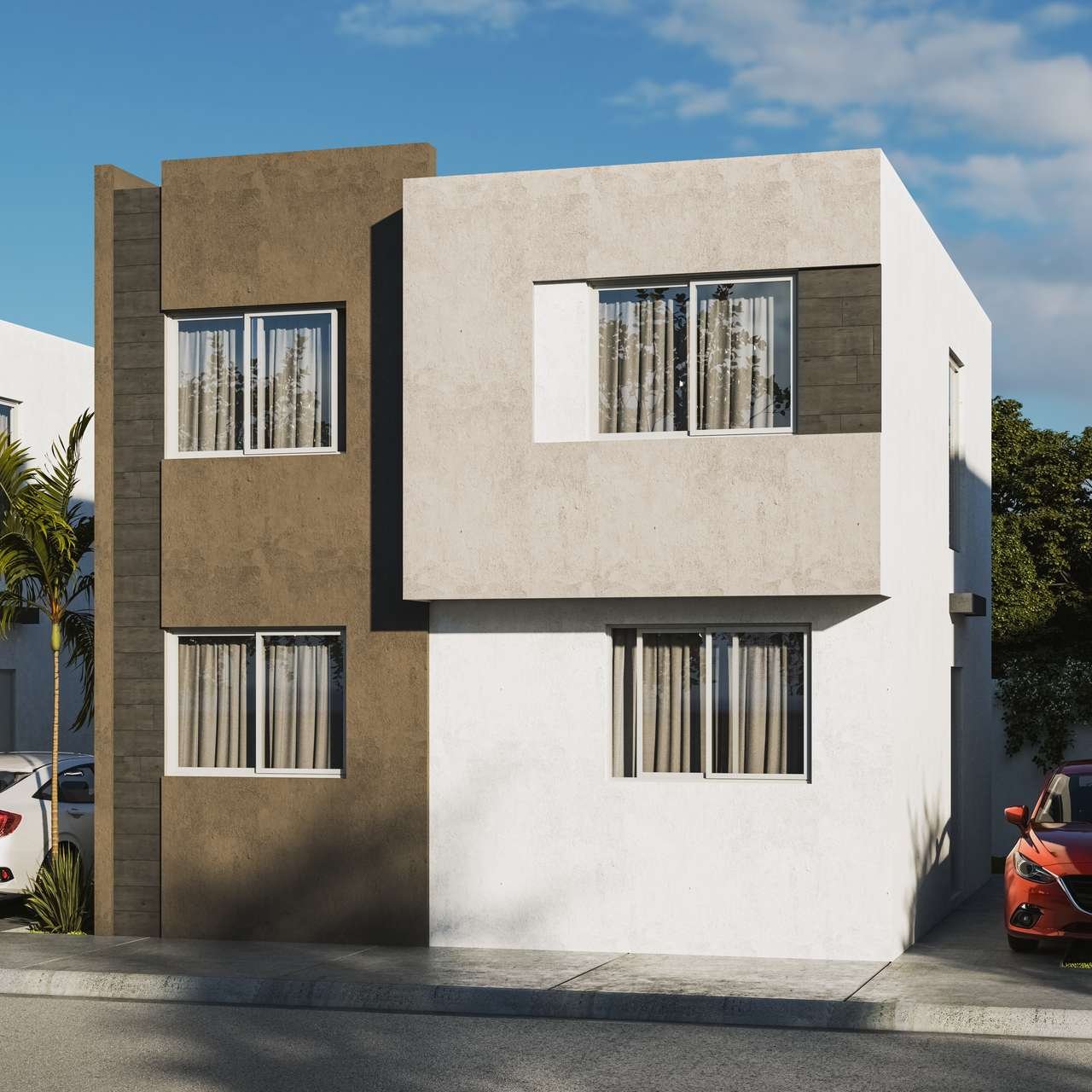 Fachada del modelo Génesis Élite