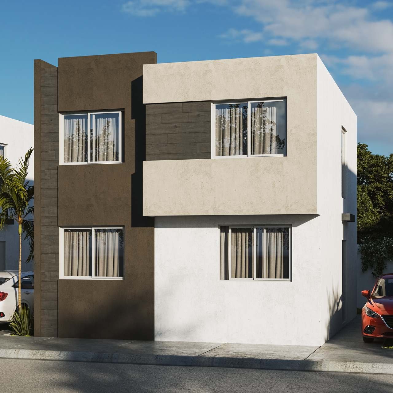 Fachada del modelo Génesis Élite