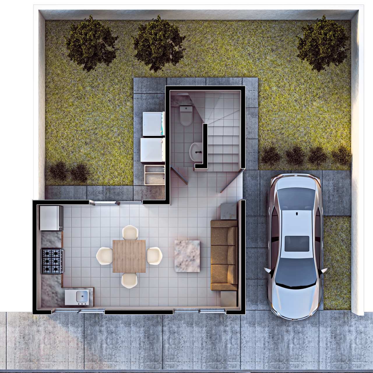 Planta 1 del modelo Génesis Élite